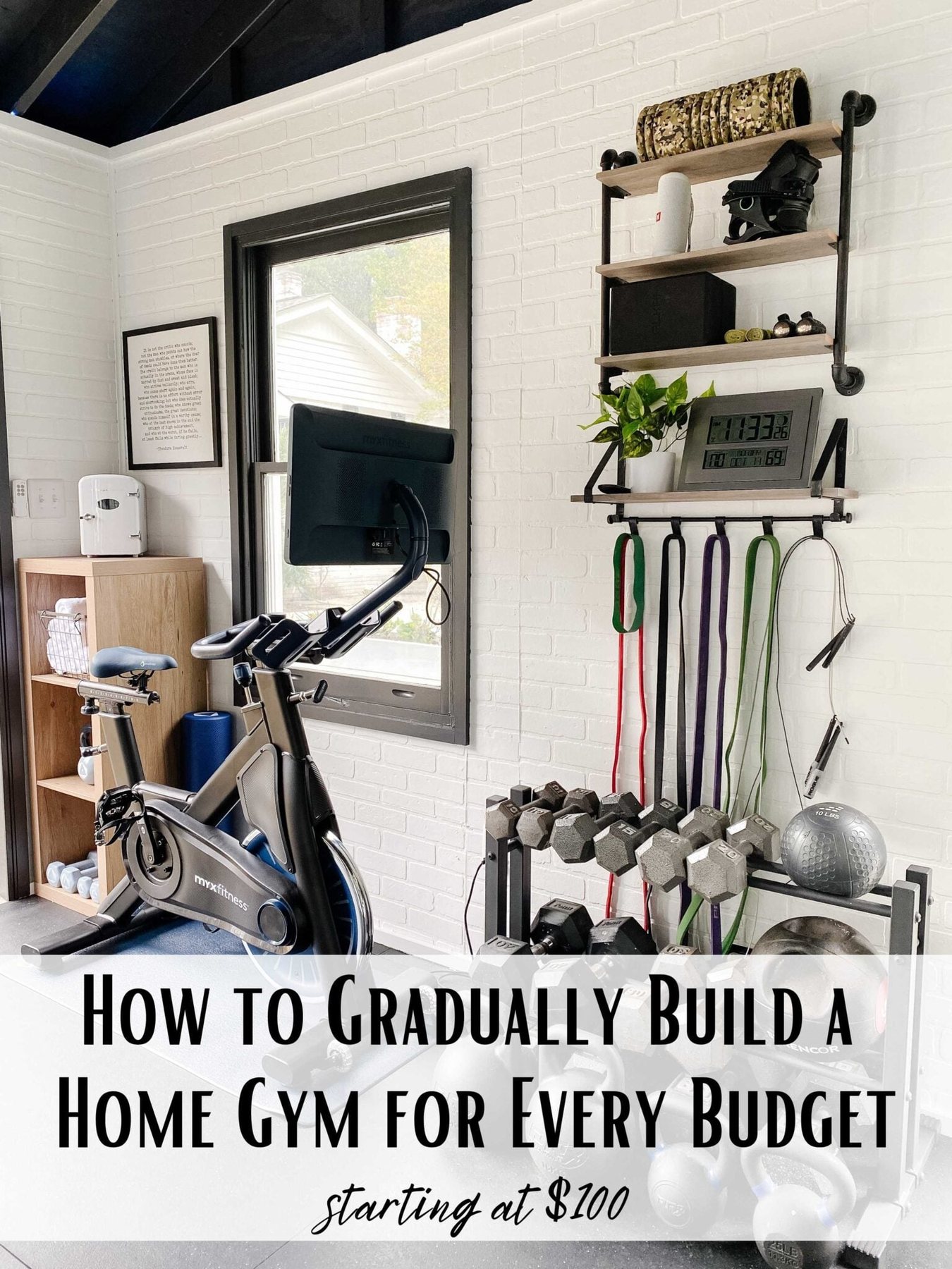 How to Gradually Build a Home Gym for Every Budget Starting at $100