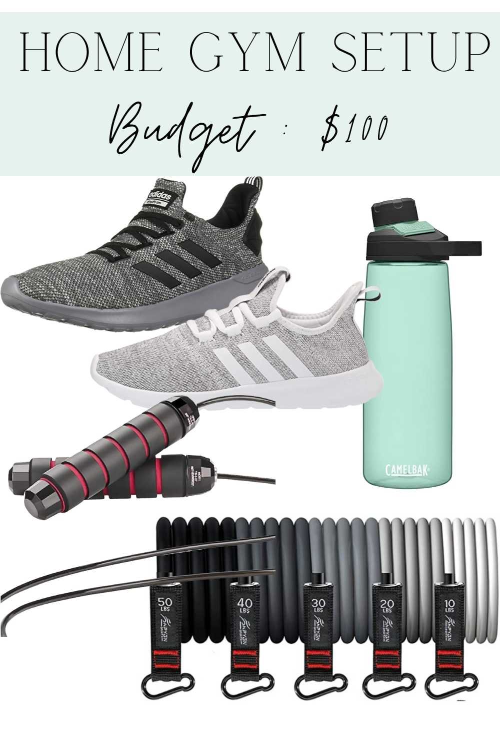 home gym equipment setup for $100