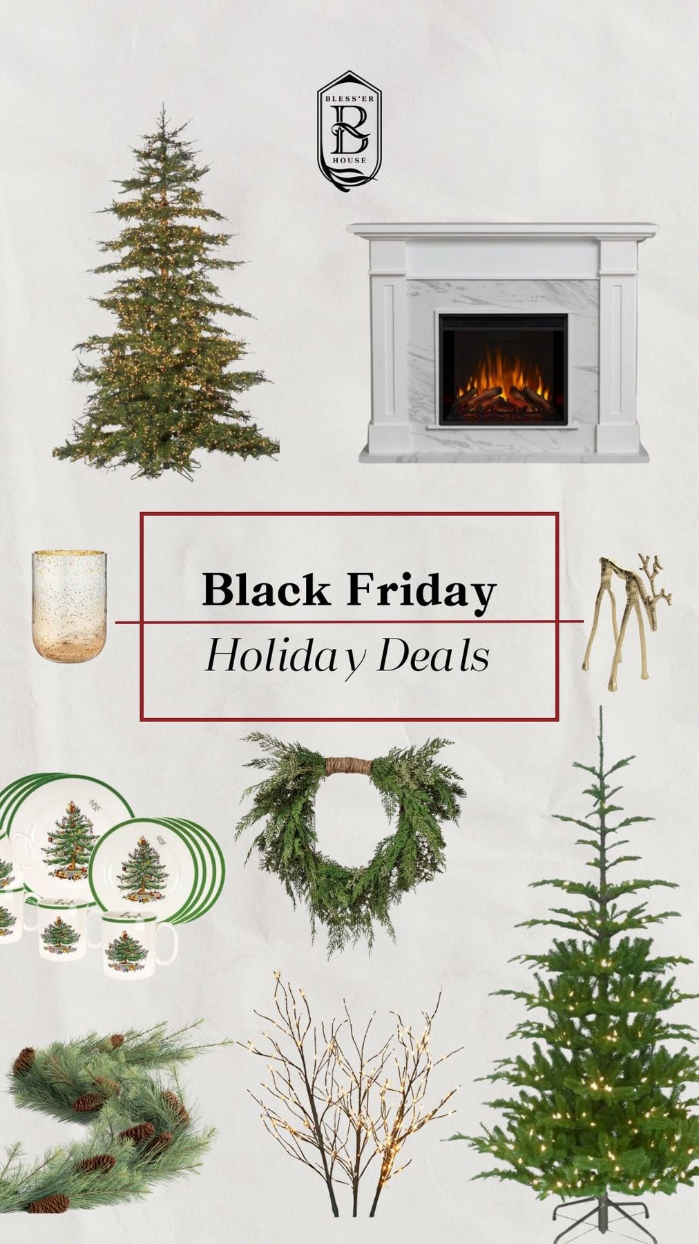 black friday holiday decor 2023