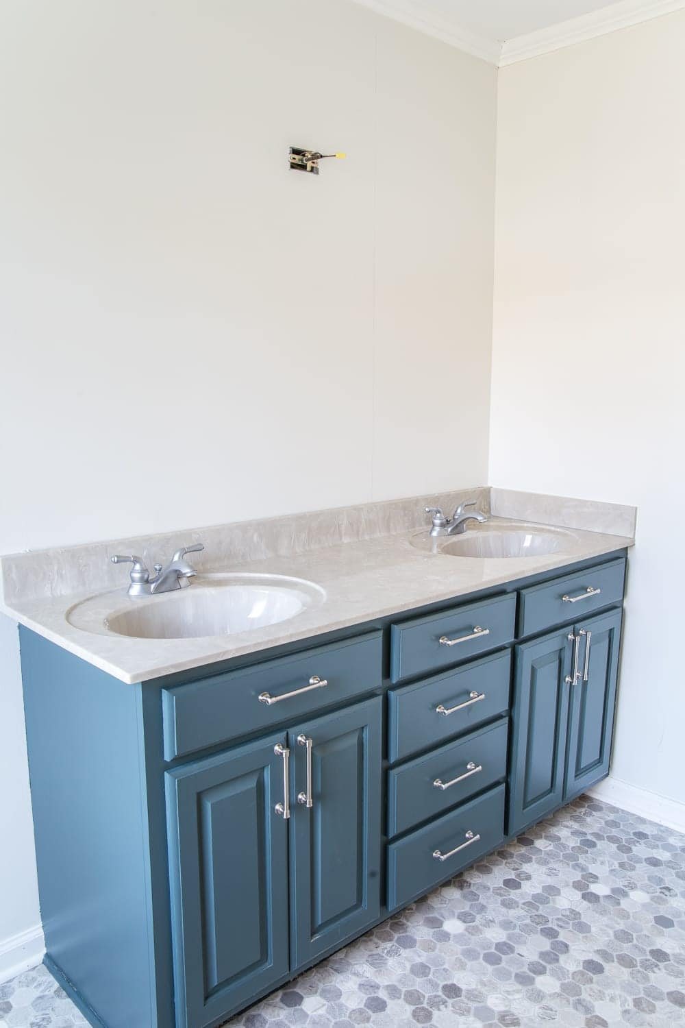 How to install sheet vinyl flooring over old tile