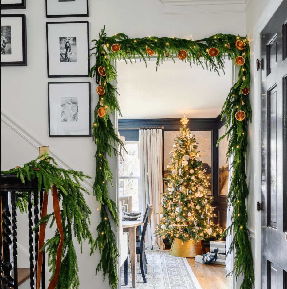 Easy Tutorial: How to Make DIY Dried Orange Garland