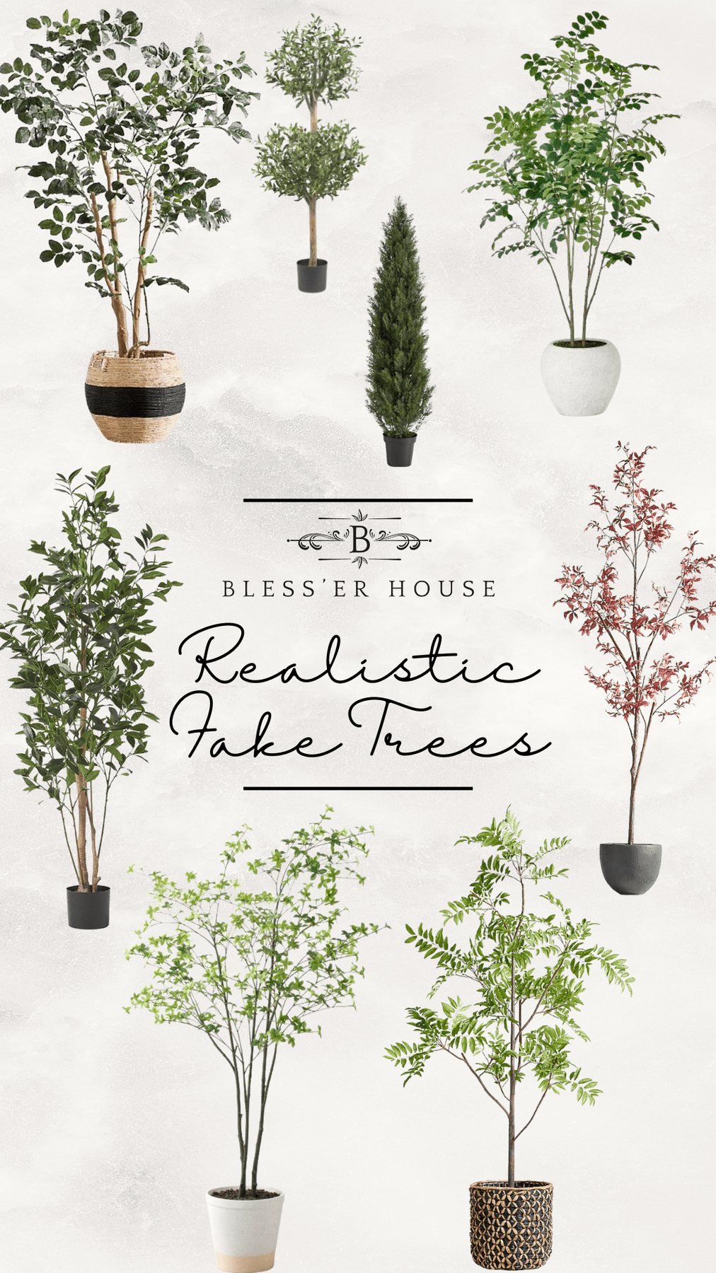 Realistic Fake Trees for All Budgets