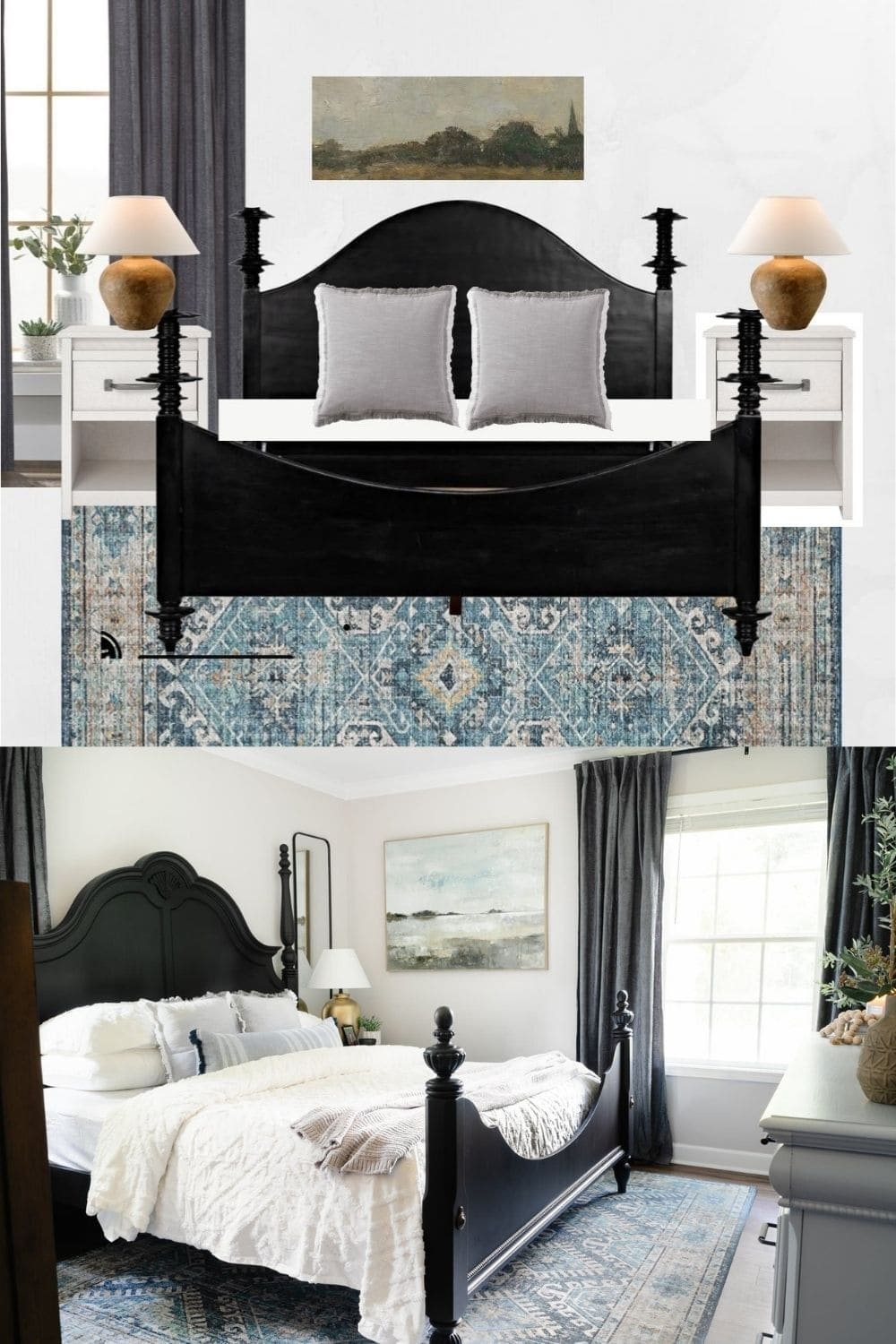 bedroom mood board design