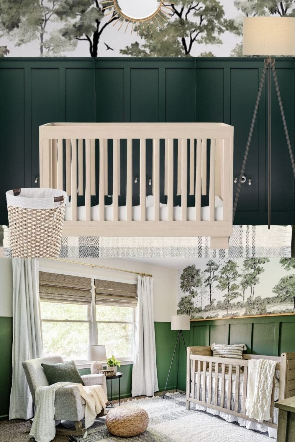 nursery mood board design