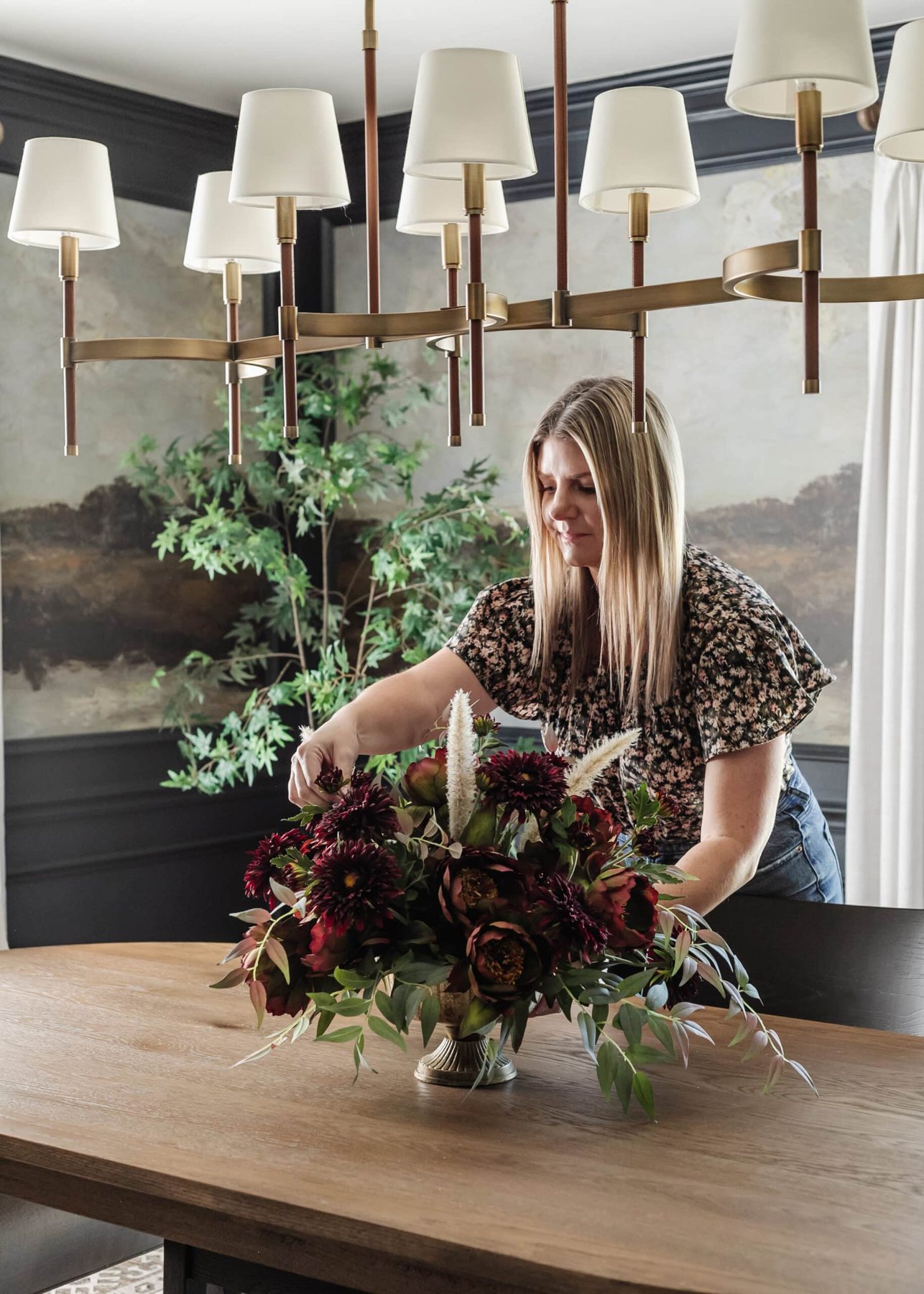 How to Make a Simple Fall Floral Arrangement Step By Step
