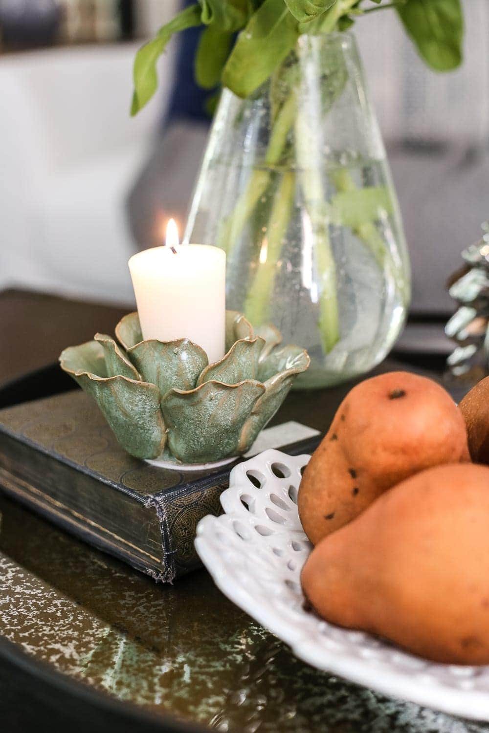 How to Make Your Home Look Luxurious on a Budget | unigumushane.com - 8 tips to make your home look luxurious on a budget with ideas for choosing finishes, lighting, art, and small details that only look expensive. coffee table decor living room