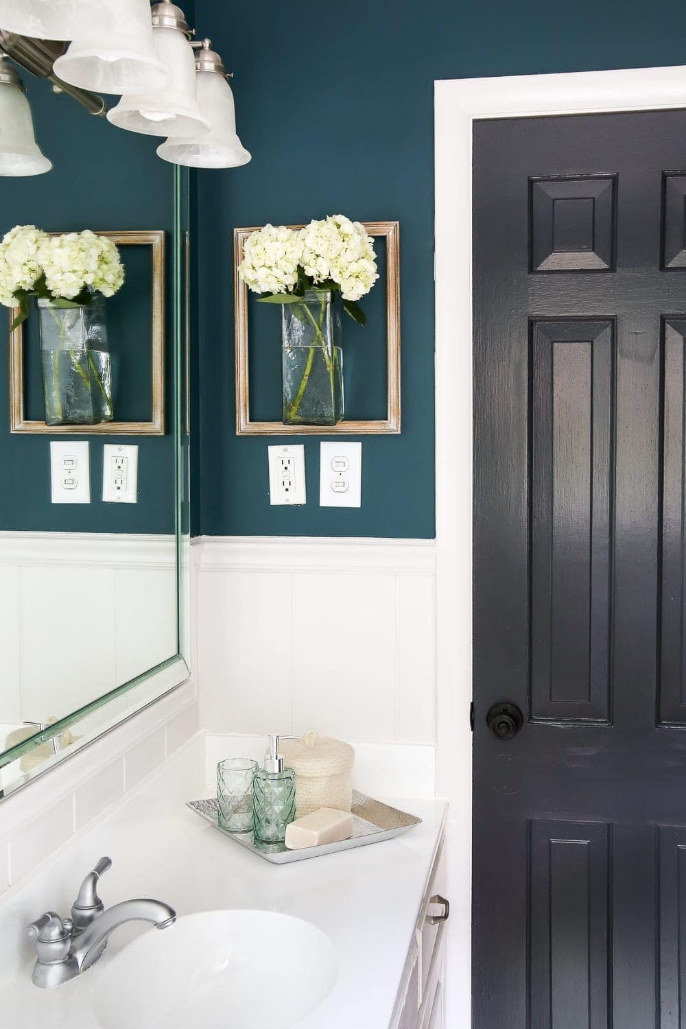 How to Make Your Home Look Luxurious on a Budget | unigumushane.com - 8 tips to make your home look luxurious on a budget with ideas for choosing finishes, lighting, art, and small details that only look expensive. bathroom wall decor