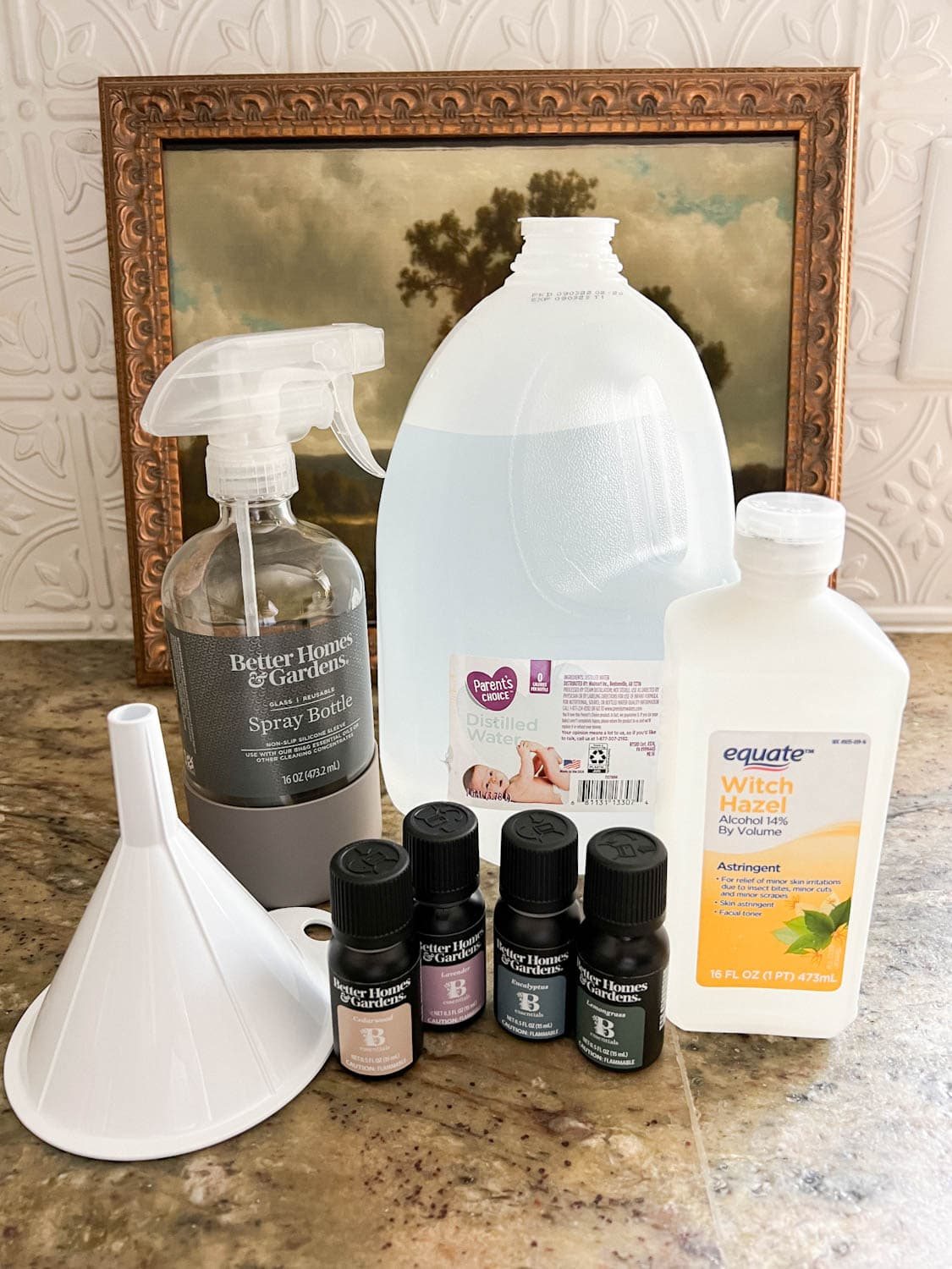 natural ingredients to make DIY room spray