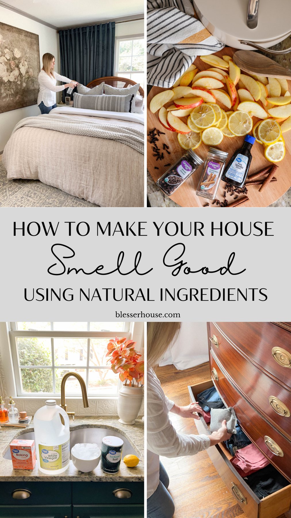 how to make your house smell good naturally