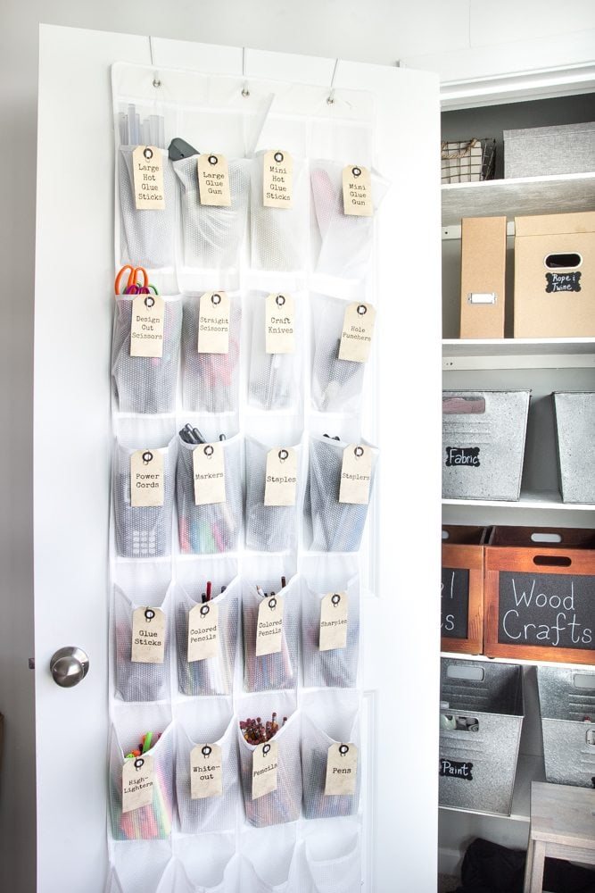 How to Organize a Craft Closet Like a Rockstar | unigumushane.com
