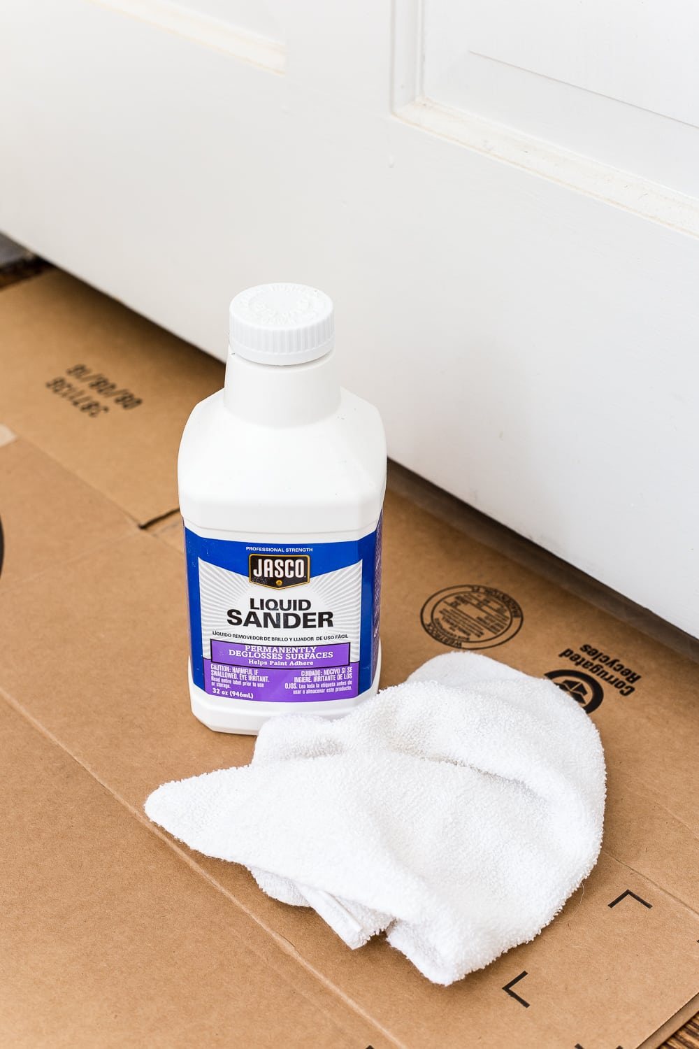 How to Paint Laminate IKEA Furniture | A 3 step tutorial for painting laminate IKEA furniture to prevent peeling and scuffs and to make your painted finish last for a custom look.
