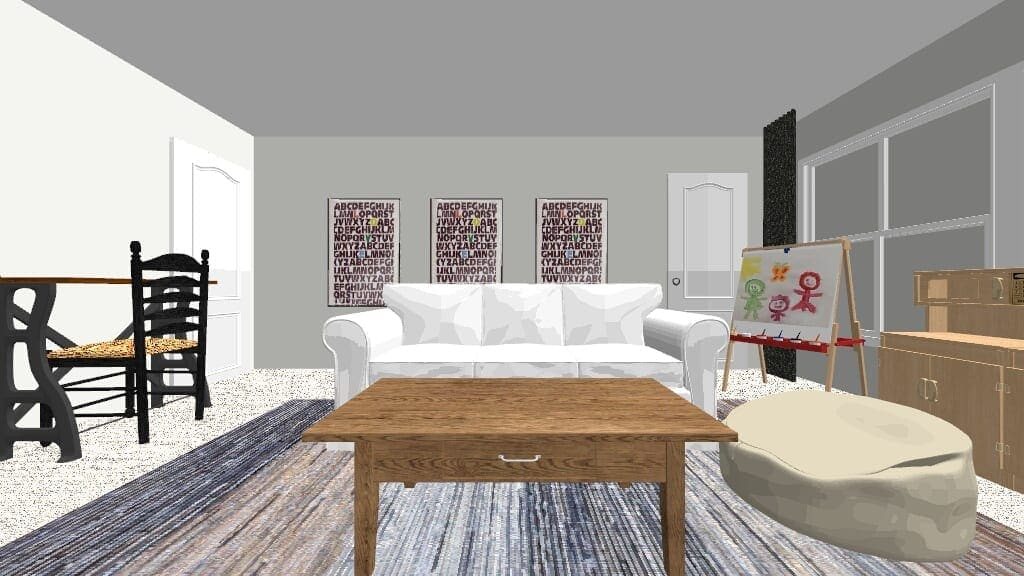 How to Plan a Room's Furniture Layout + One Room Challenge Week 1 | unigumushane.com - How to plan a room's furniture layout and how to design mock-up rooms online like a professional for free using one simple website.