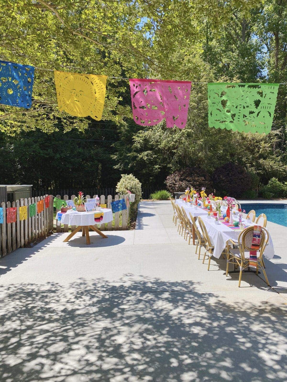 fiesta baby shower decorations