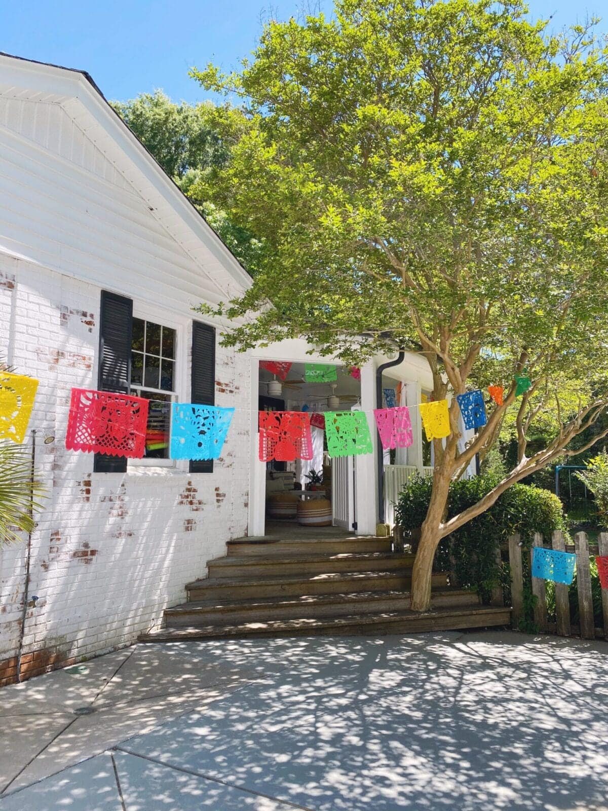 Mexican banner baby shower decor