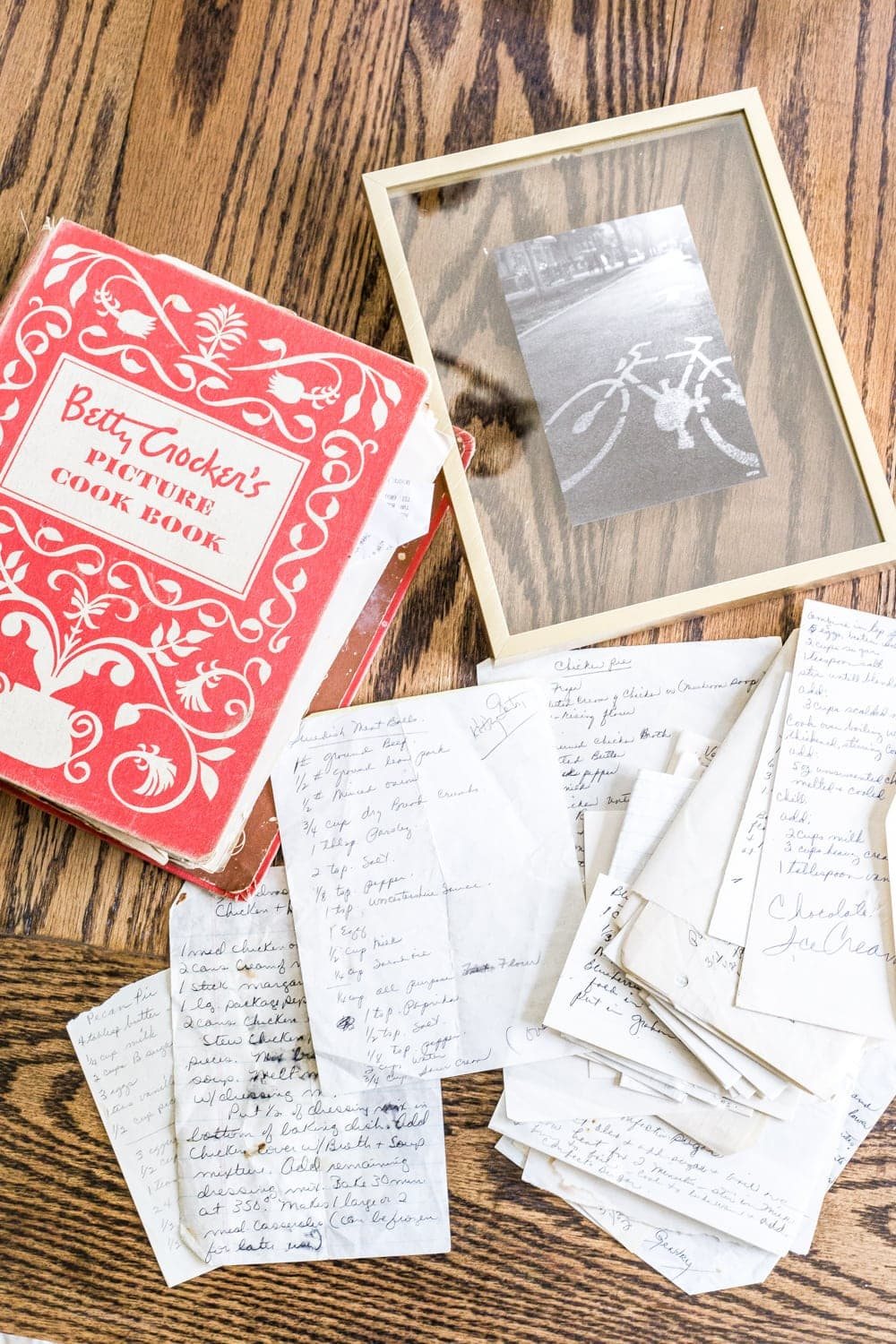 How to preserve handwritten recipes and letters for framing