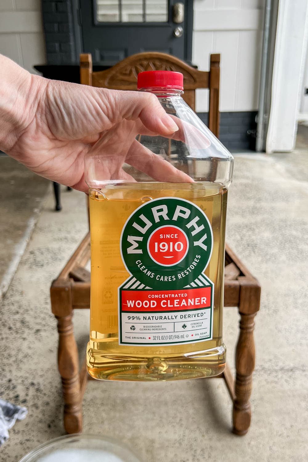 cleaning wood furniture with murphy oil soap