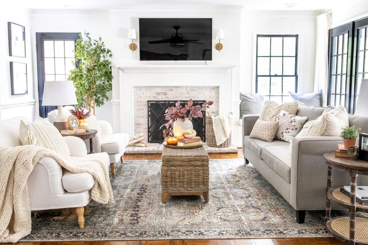fall living room
