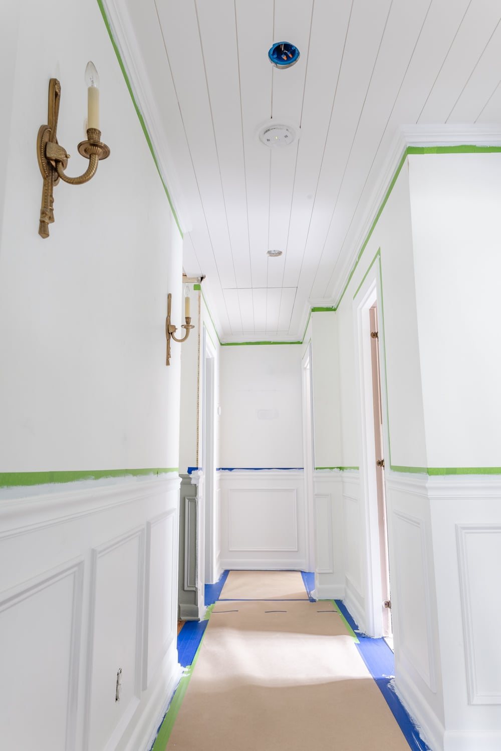 How We Hid Our Attic Door with a Tongue and Groove Ceiling