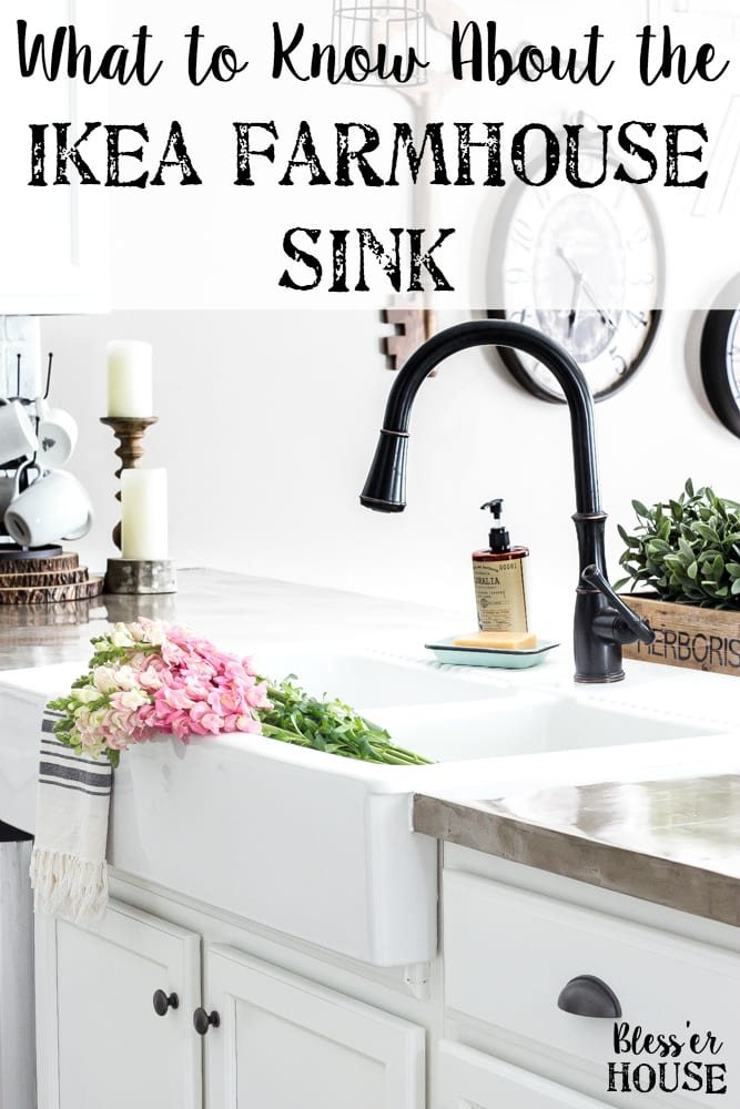 IKEA Farmhouse Sink Review | unigumushane.com - What to know before buying the Ikea farmhouse sink Domsjo- how well it cleans, how functional it is, and if it's the right investment for your kitchen.