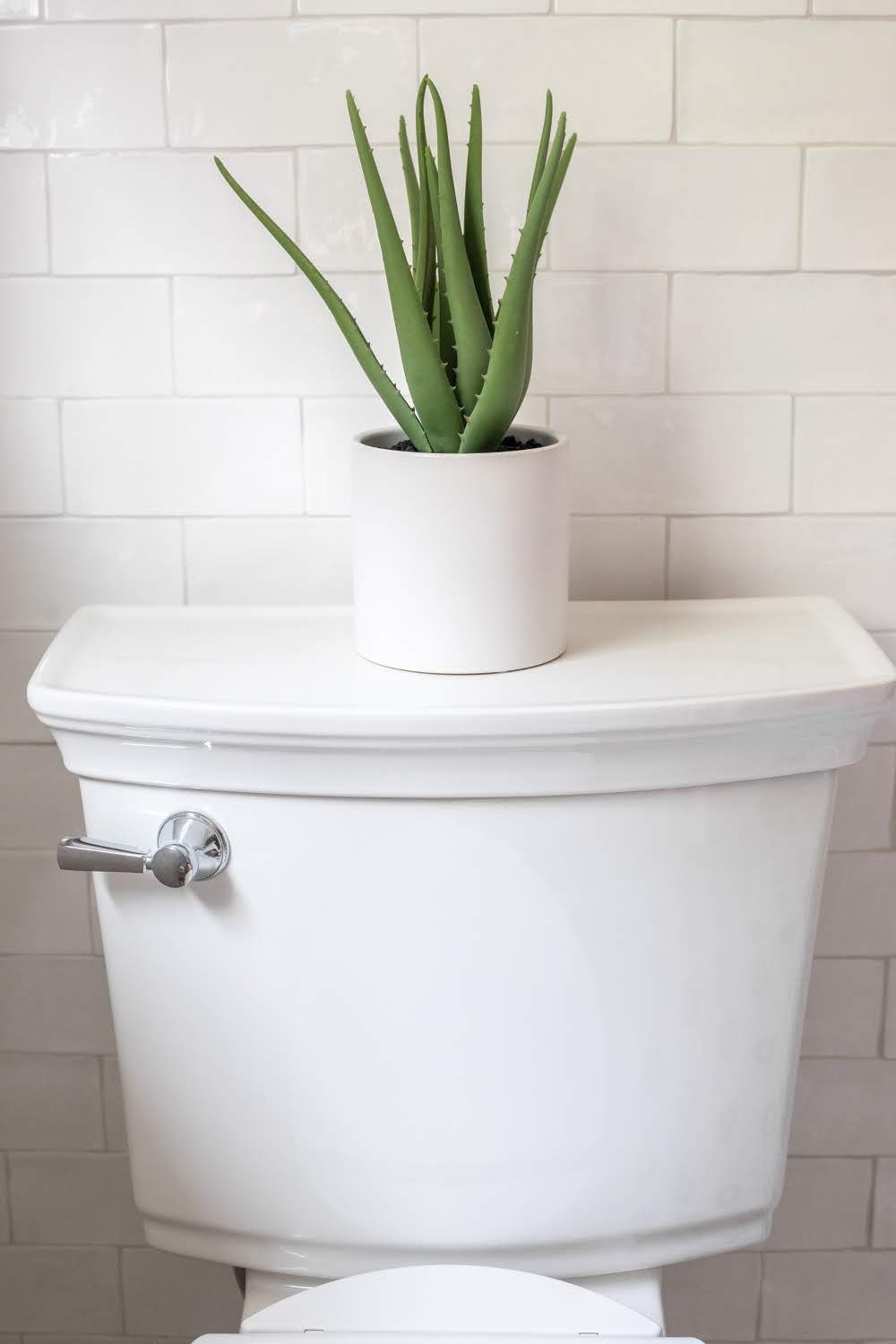 Whimsical, classic kids bathroom makeover | handmade subway tile