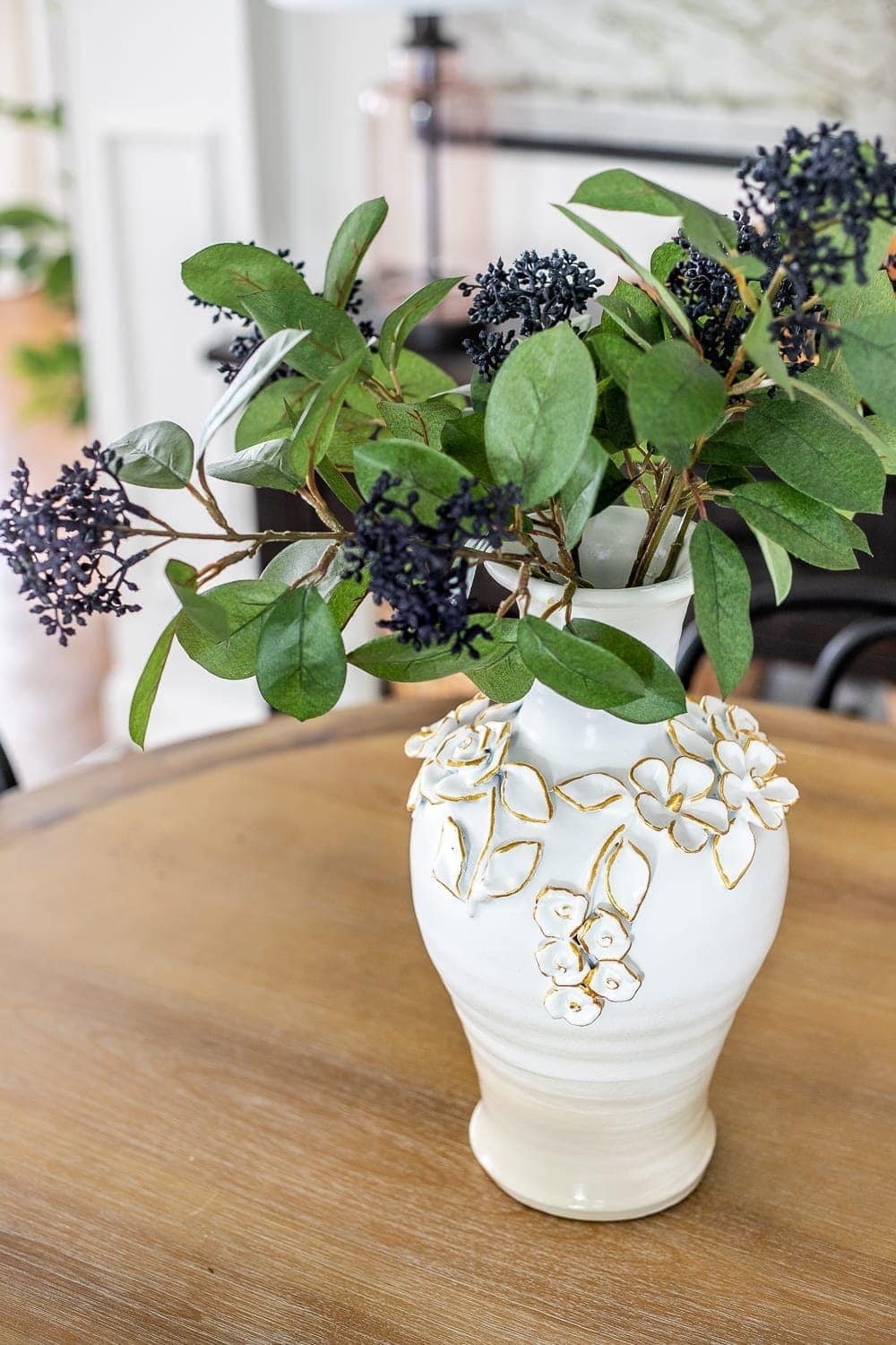 Knock-Off Painted Ceramic Bloom Vase Makeover