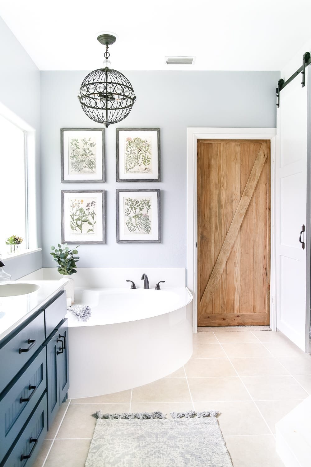 Lowe’s Makeover Bathroom Reveal