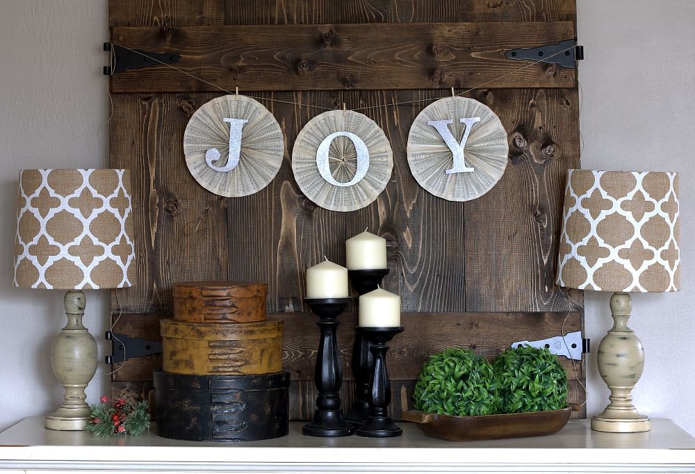 joy pinwheel banner