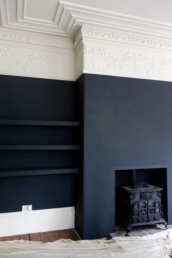 Making a Case for Black Paint | 25 gorgeous black paint room inspirations and how it can make any room feel high-end for just the cost of paint + how it can improve your quality of life.