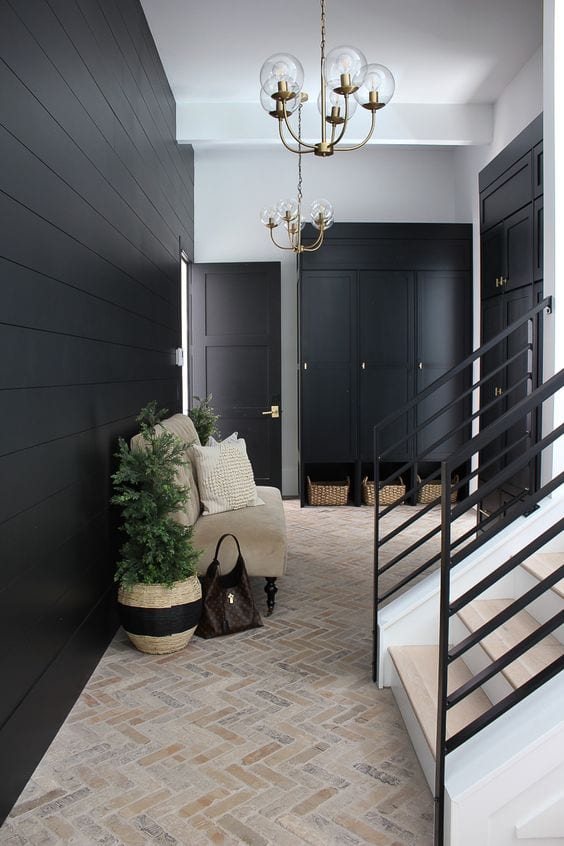 Making a Case for Black Paint | 25 gorgeous black paint room inspirations and how it can make any room feel high-end for just the cost of paint + how it can improve your quality of life.