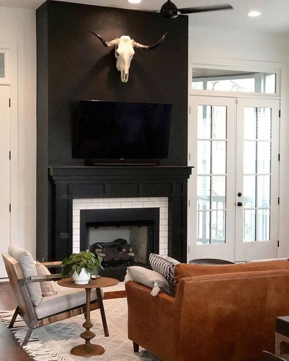 Making a Case for Black Paint | 25 gorgeous black paint room inspirations and how it can make any room feel high-end for just the cost of paint + how it can improve your quality of life.