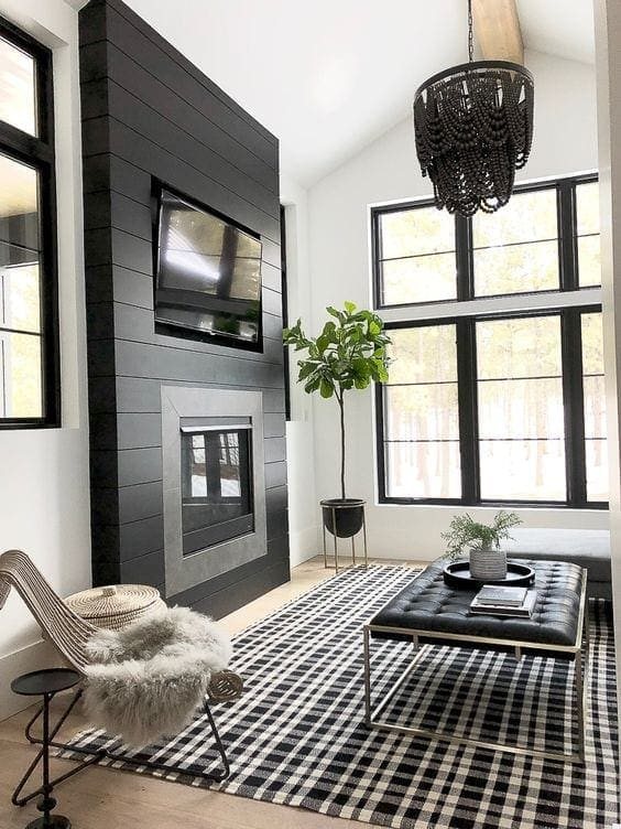 Making a Case for Black Paint | 25 gorgeous black paint room inspirations and how it can make any room feel high-end for just the cost of paint + how it can improve your quality of life.