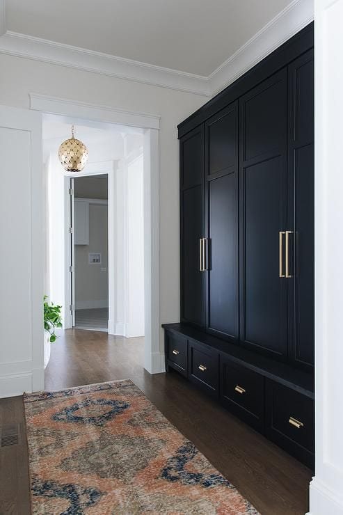 Making a Case for Black Paint | 25 gorgeous black paint room inspirations and how it can make any room feel high-end for just the cost of paint + how it can improve your quality of life.