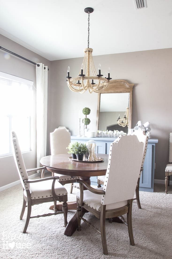 Media Stand to Buffet Table Makeover | Unigumushane