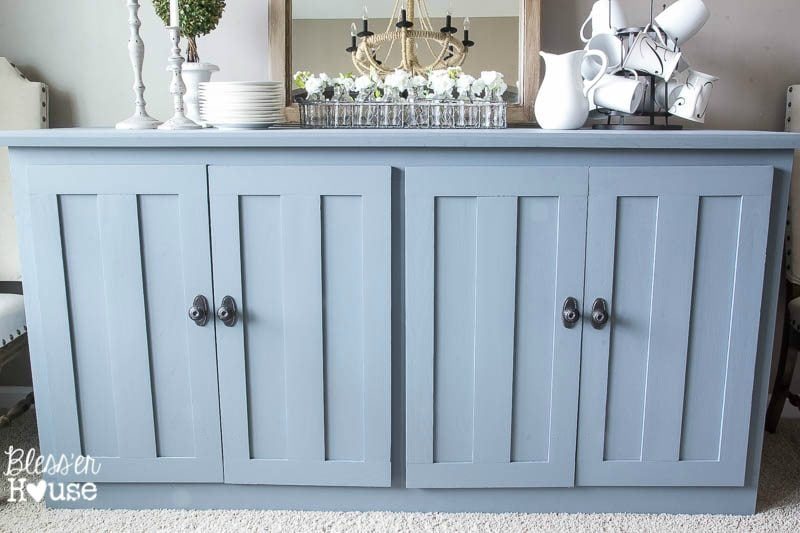 Media Stand to Buffet Table Makeover | Unigumushane