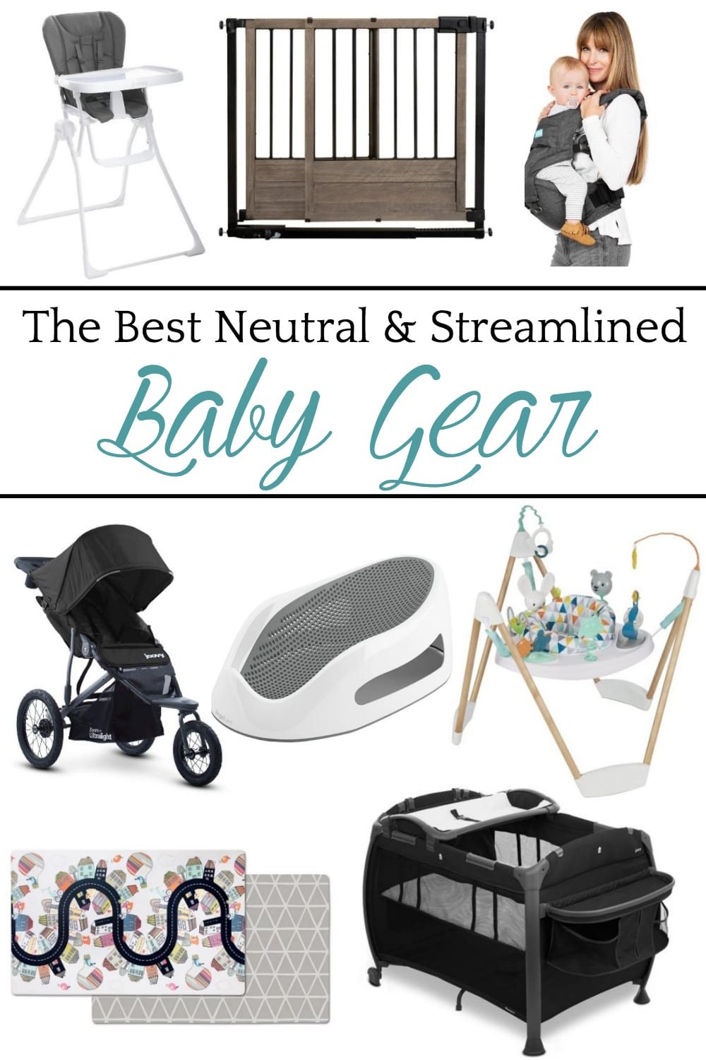 A round-up shopping guide of the most highly rated streamlined modern baby gear and vintage-inspired STEAM toys to inspire sensory development.