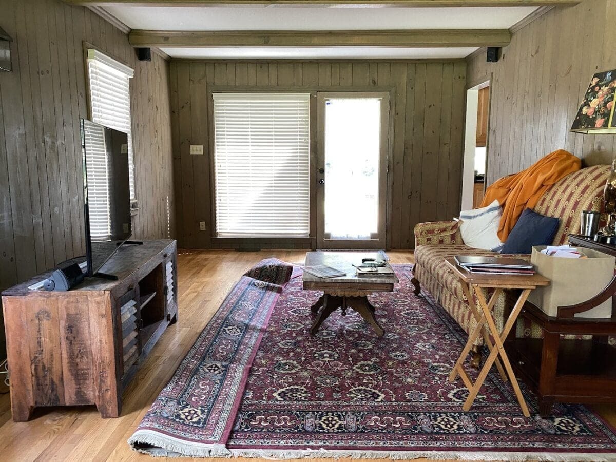 living room before