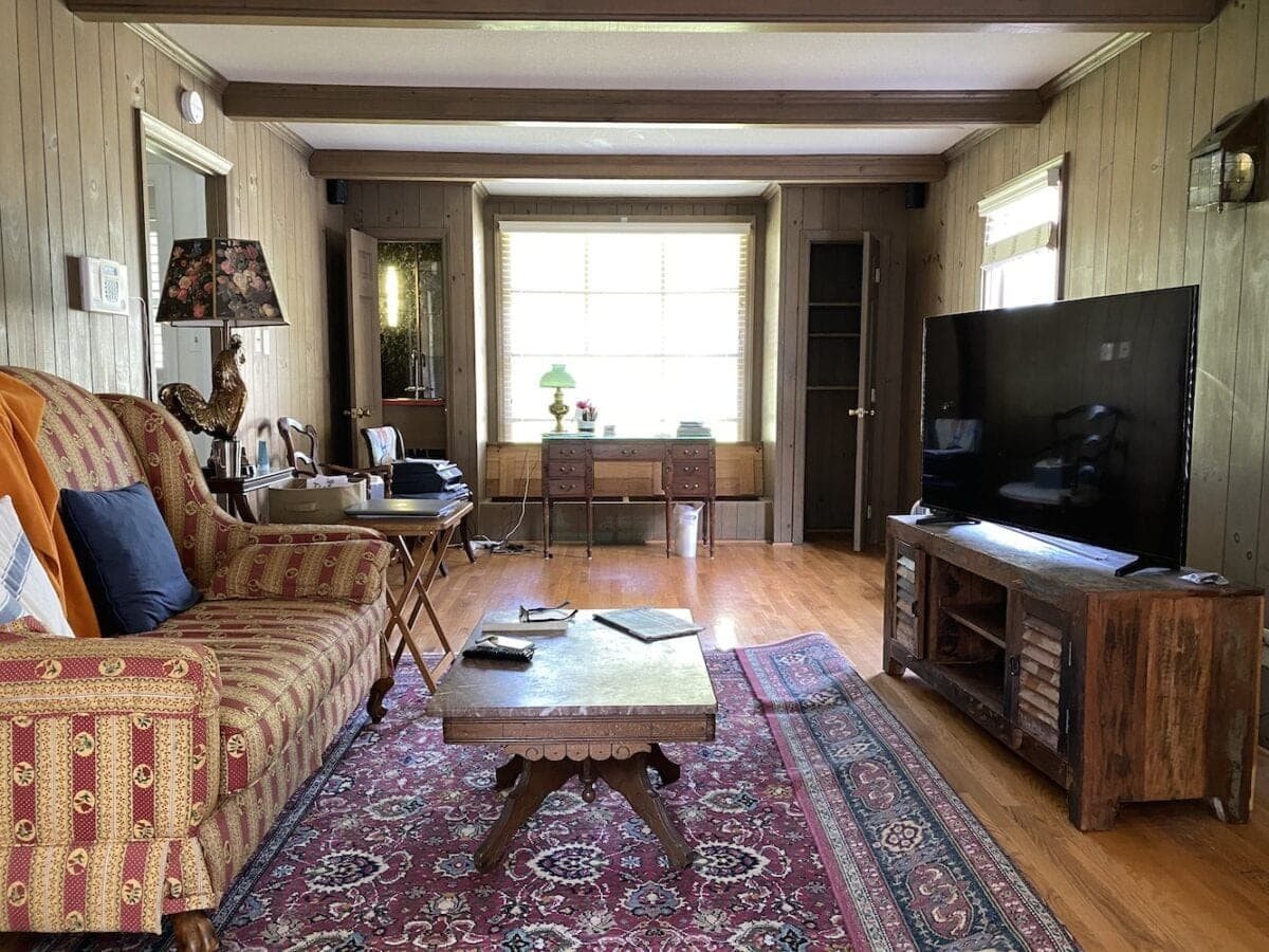 living room before