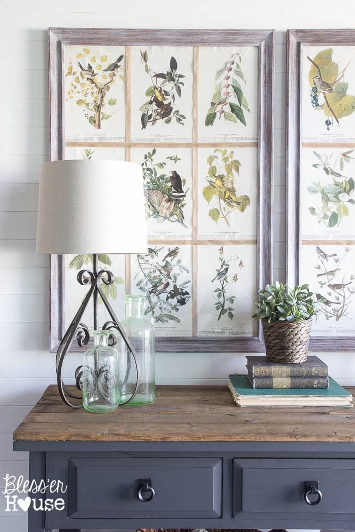 Modern Farmhouse Foyer Makeover | Unigumushane
