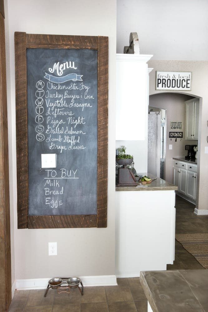 Modern Farmhouse Kitchen Makeover Reveal | unigumushane.com - So many budget-friendly DIY projects packed into one kitchen!