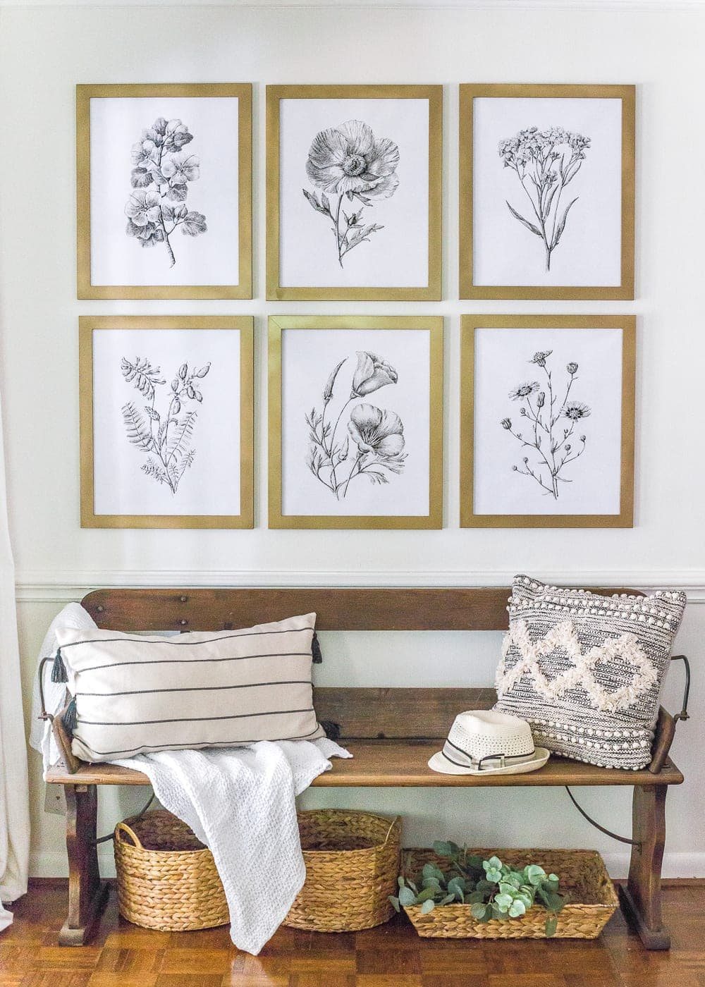 Modern Minimalist Botanical Printable Set