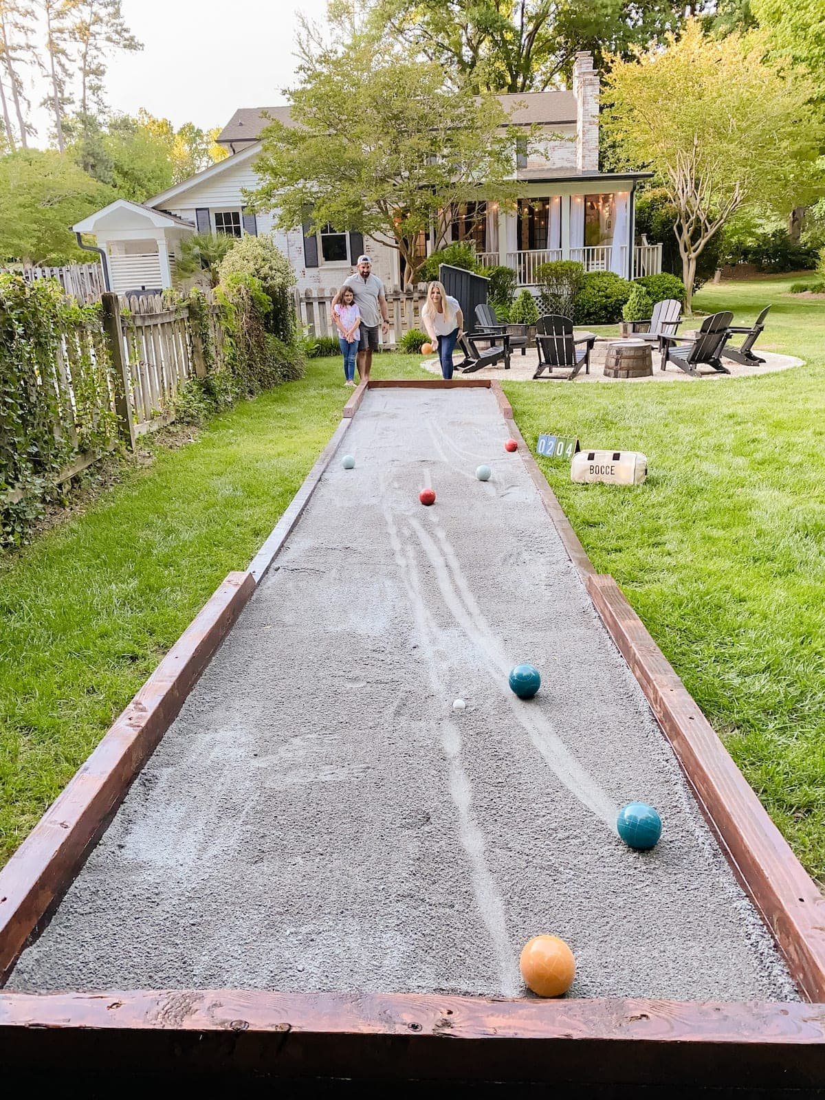 How to Build a DIY Bocce Ball Court in a Weekend