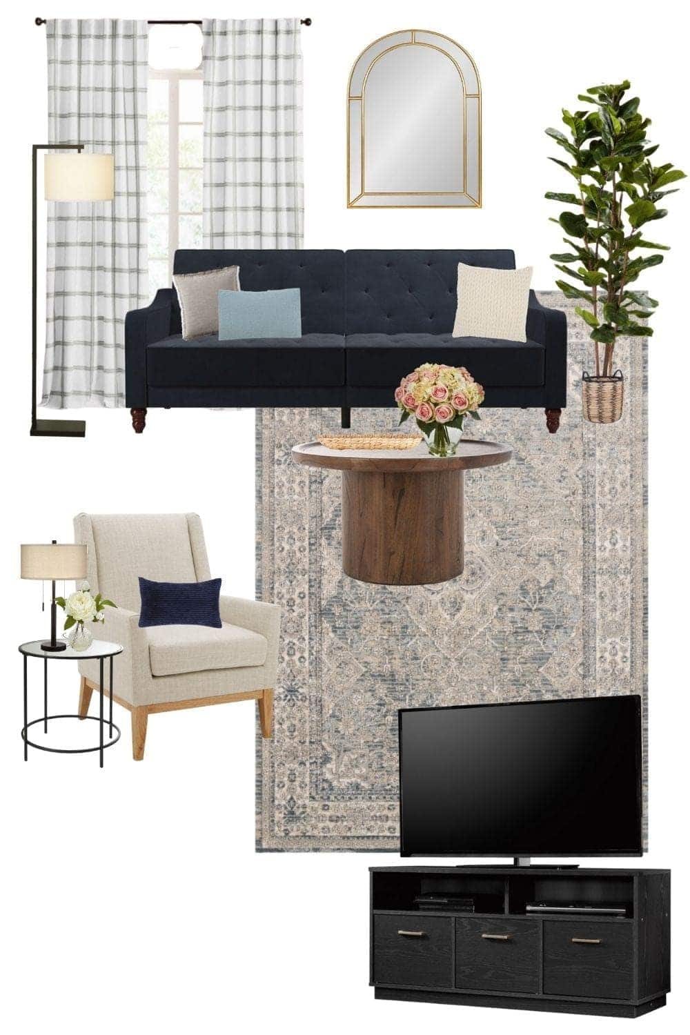 Mood Board Monday: 3 Living Room Ideas Under $2,000