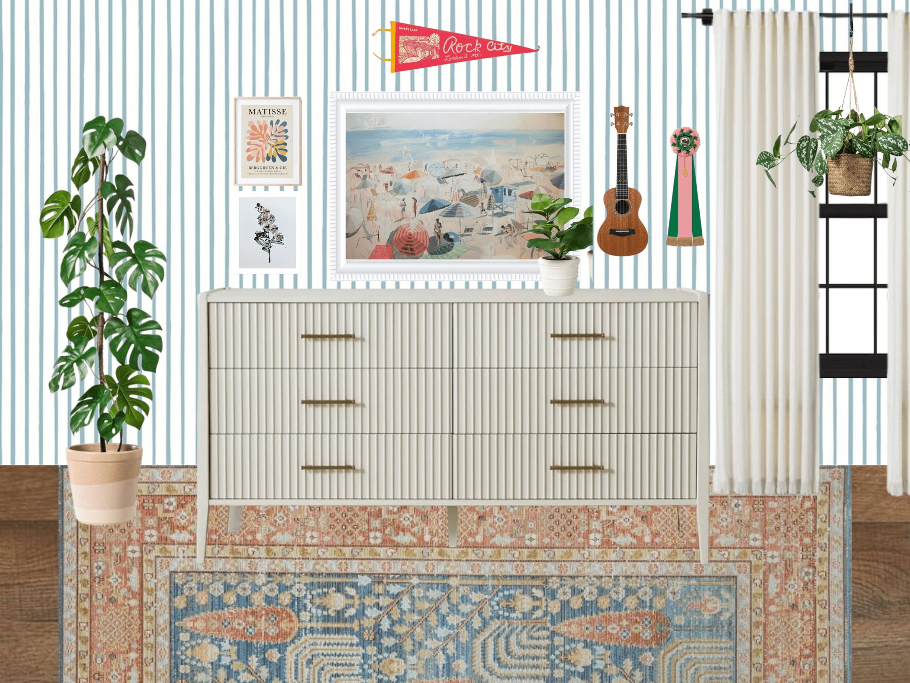 Mood Board Monday: 3 Shared Teenage Girl Bedroom Ideas