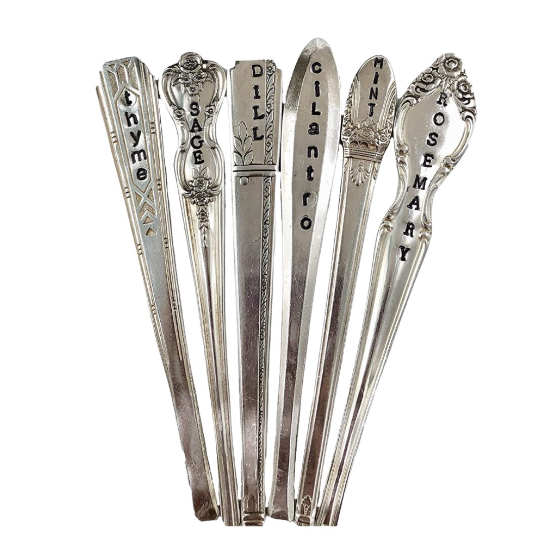 spoon garden markers