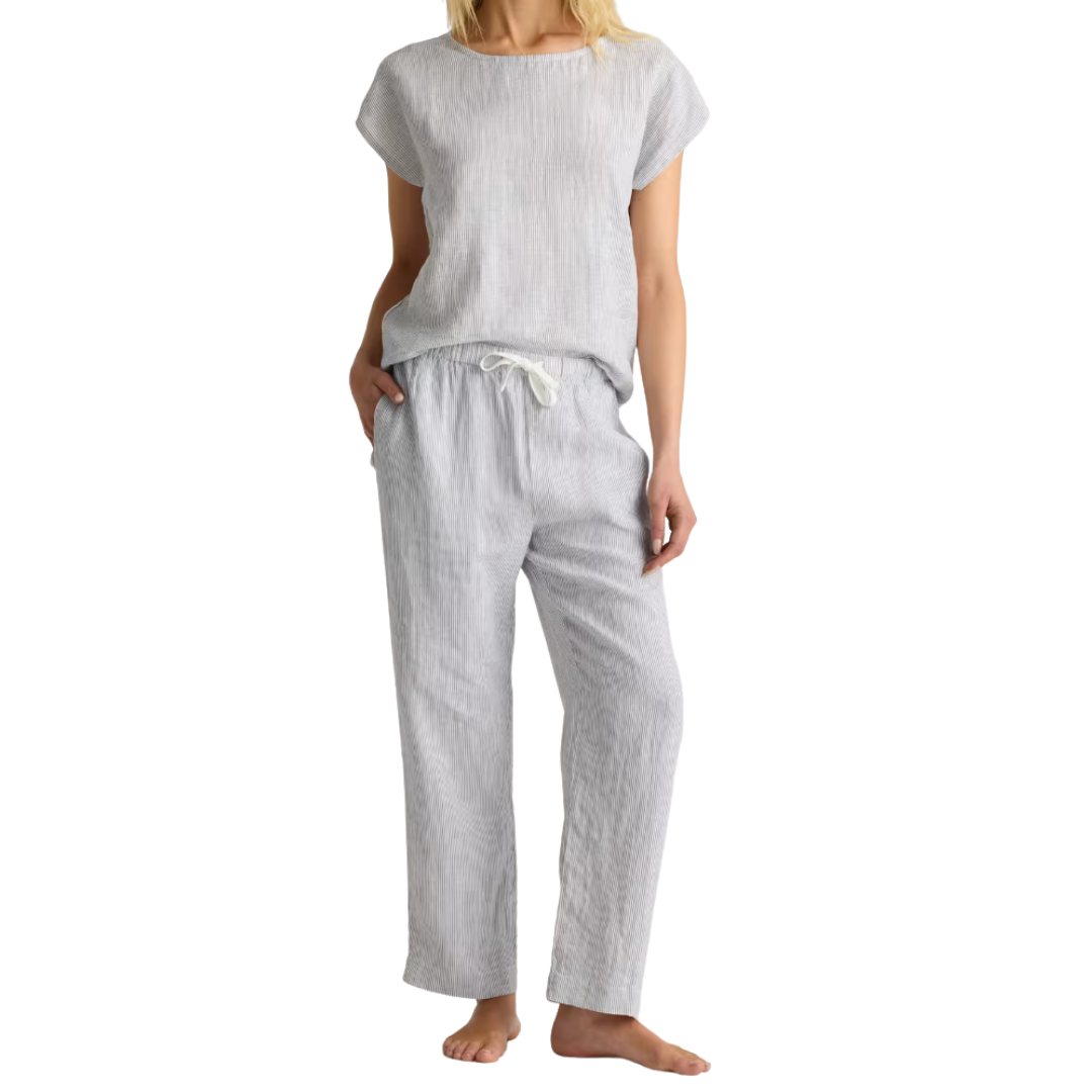 linen pajama set