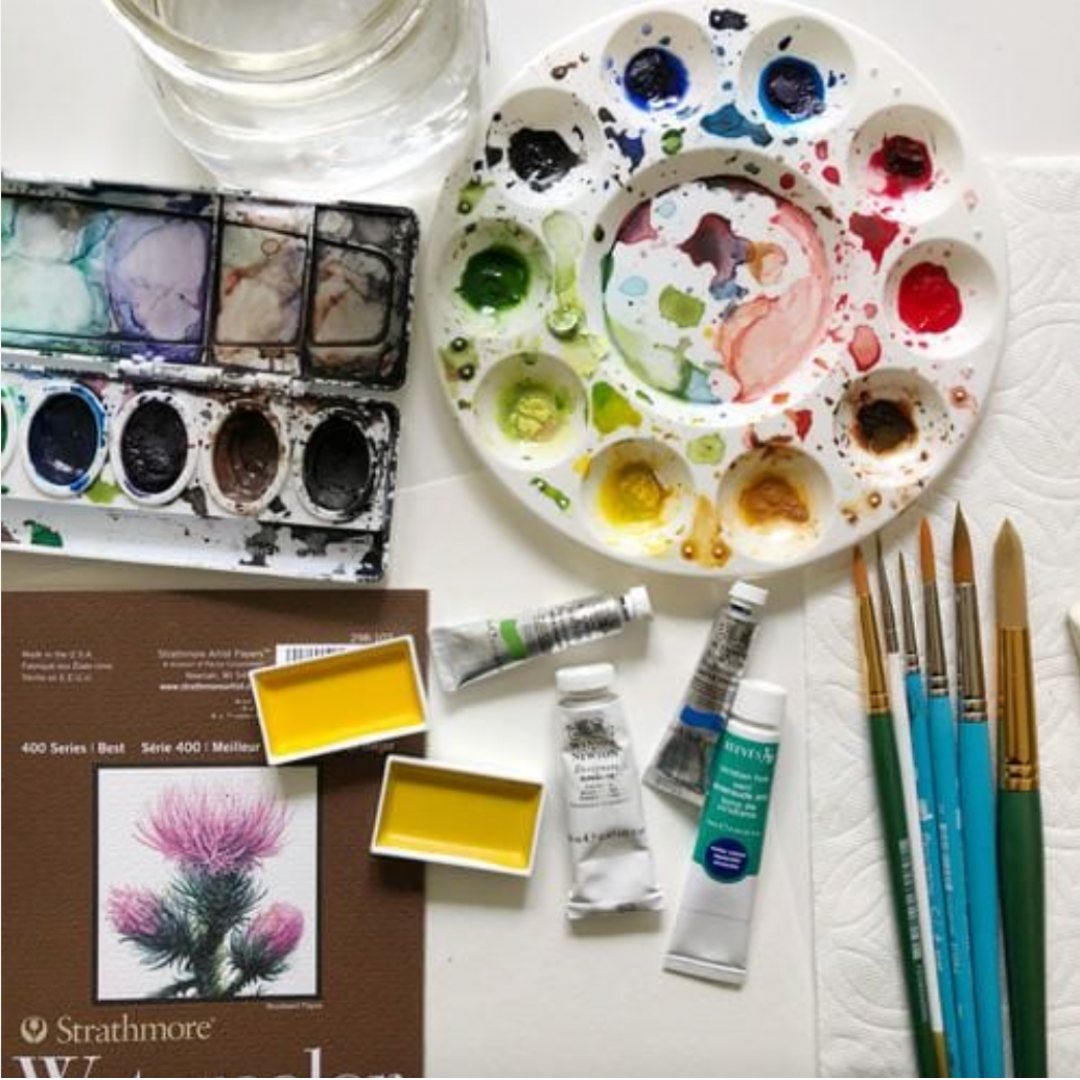 watercolor class
