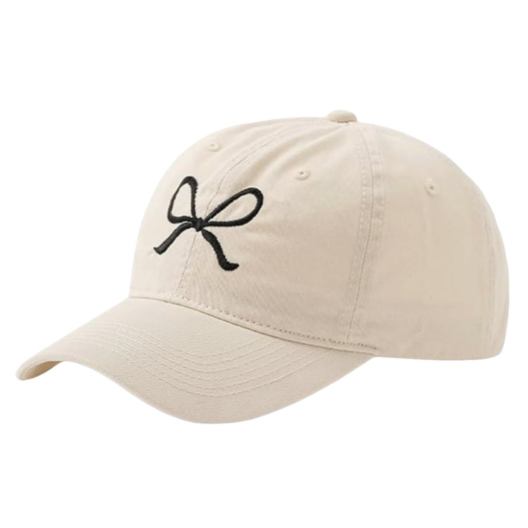 bow baseball cap