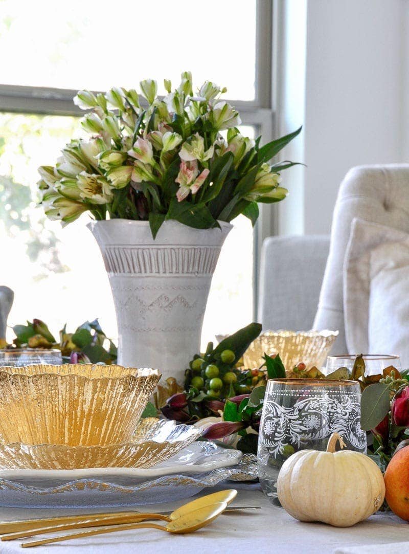 decor gold designs Thanksgiving