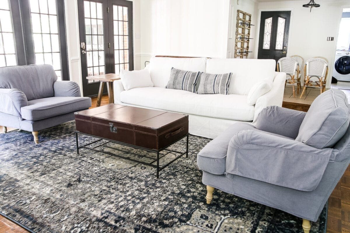 New IKEA Sofa and Chairs and How to Keep Them Clean | unigumushane.com - A non-biased review of the new IKEA Farlov and Stocksund sofa lines- how comfortable they are, if they're worth the price, and how to keep them clean.