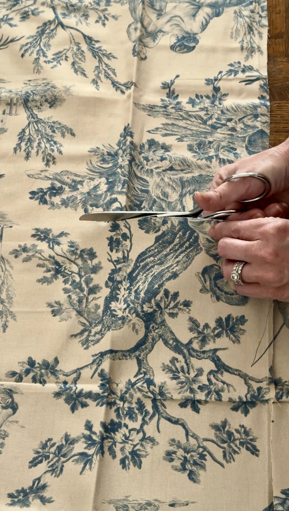 No Sew DIY Fabric Cabinet Doors That Hide Clutter in Style
